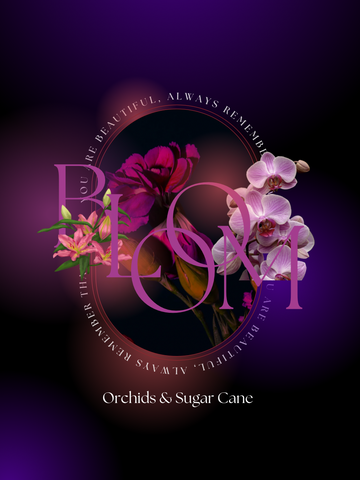 Orchids & Sugar Cane Scented Candle