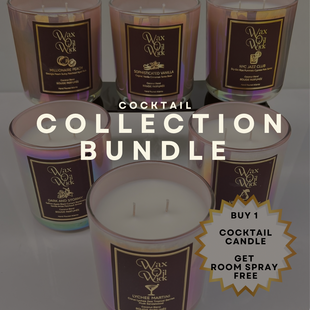 Cocktail Candle Room Spray Bundle