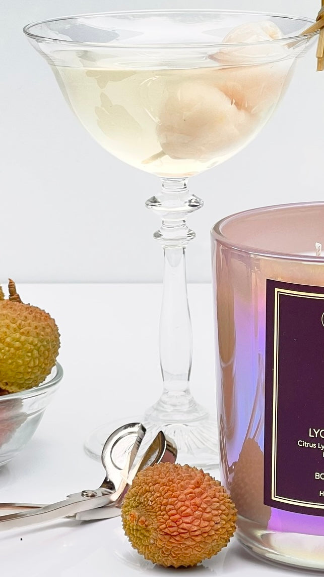 Lychee Fruit Martini Inspired Scented Candle