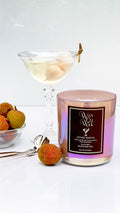 Lychee Fruit Martini Inspired Scented Candle