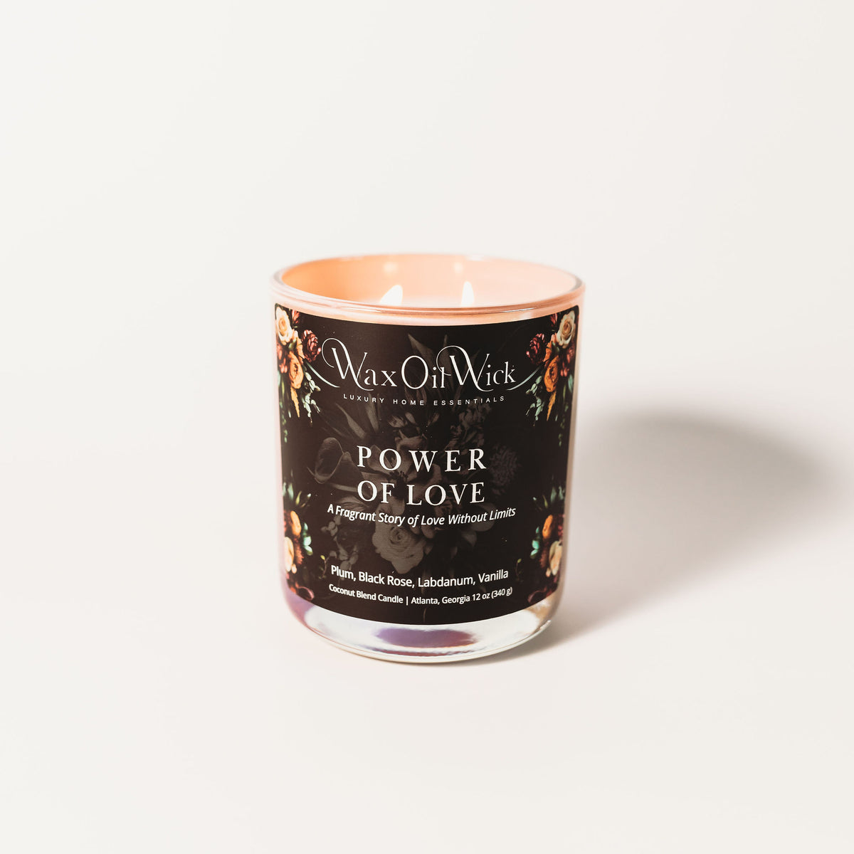*Best Seller *Power of Love Sultry Rose Vanilla Labdanum Scented Candle